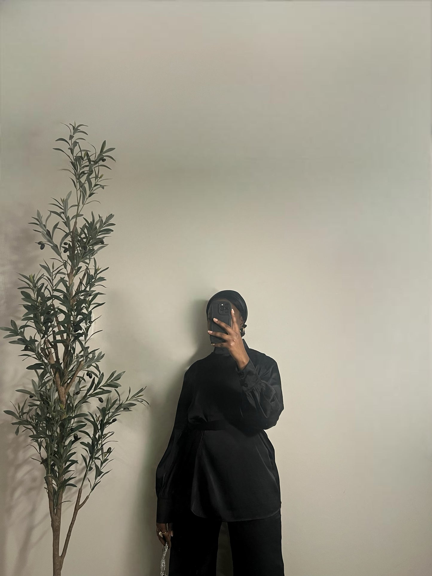Aya 2 Piece Pants Set - Black