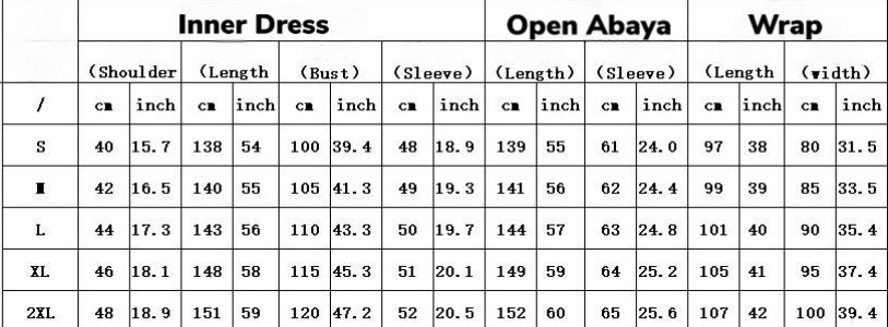 Marwa 3 piece Organza Abaya Set- Black